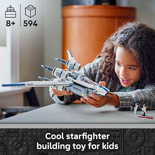 LEGO Star Wars Rebel U-Wing Starfighter Building Set - Includes Cassian Andor, Dedra Meero and K-2SO - Model Action Toy for Andor Fans - Birthday Gift Idea for Boys, Girls, Kids, Ages 8+ - 75399 thumbnail 2
