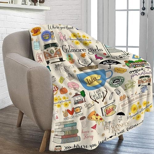 Flannel Fleece Throw Blanket Ultra-Soft Fleece Anti-Pilling Super Soft Cozy Plush Blanket, Lightweight Warm Fuzzy Blanket for Couch, Bed, Sofa, Travel, All Seasons 50x40 Inch thumbnail 7