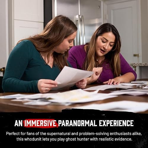 Hunt A Killer x Sam and Colby: The Haunting At Wicker Ridge, an Immersive Ghost Hunters Experience, for Fans of Paranormal Activity and Mystery Games, Board Game is 90-120 Minutes, for Ages 14+ thumbnail 4