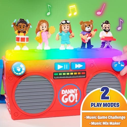 Danny Go! Music Mix-Up Boombox - Officially Licensed Interactive Sound Toy for Preschool and Elementary School Kids Inspired by Danny Go! Show thumbnail 5