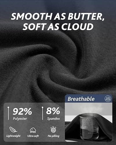 CAMPSNAIL Workout Biker Shorts Women - 3"/5"/8" High Waisted Tummy Control Spandex Booty Volleyball Shorts for Yoga Dance thumbnail 3
