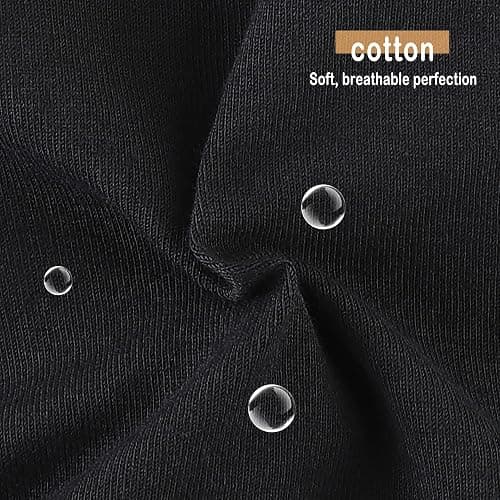 Discover Cozy Cotton Canine Wear: Soft, Lightweight, and Breathable Dog Shirt Vest with Eye-Catching Graphics(Security), Keeping Your Furry Friend Warm and Comfy! Black M thumbnail 5