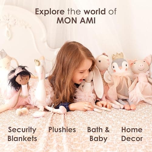 MON AMI Soft Baby Rattle Toy Set of 2 Pcs | 6-Inch Flower Shaped Plush Stuffed Rattle for Newborns | Sensory Development Toy for Infants & Toddlers | Ideal Gift for Baby Showers & Birthdays thumbnail 7