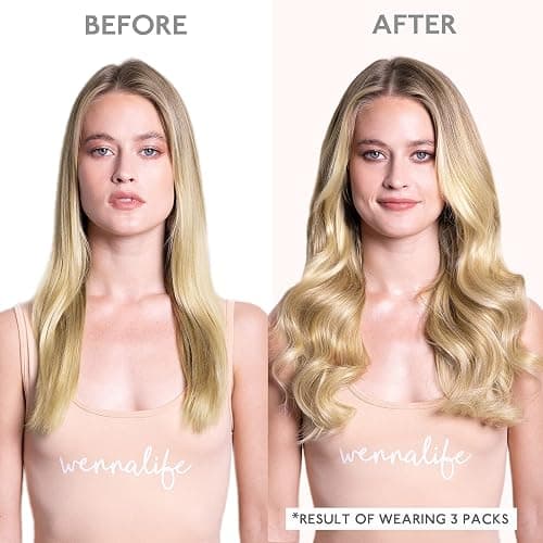 WENNALIFE Tape in Hair Extensions Human Hair, 20pcs 50g 18 inch Light Blonde Highlighted Golden Blonde Remy Hair Extensions Straight Human Hair Tape in Extensions Skin Weft thumbnail 5