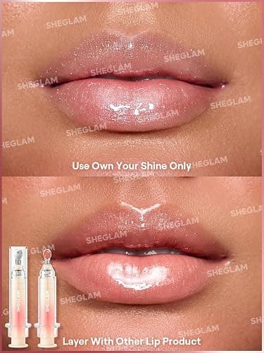 SHEGLAM Booster Shine Plumping Lip Gloss-Pink Flamingo thumbnail 5