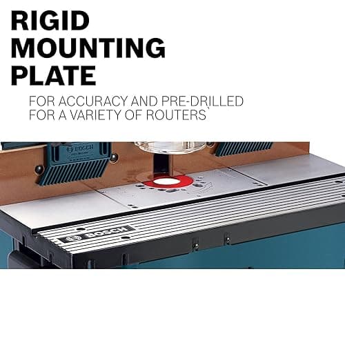 Bosch RA1181 Benchtop Router Table - Heavy Duty - Aluminum Top thumbnail 4