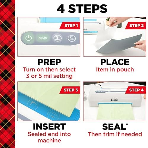 Scotch Thermal Laminating Pouches, Clear, Fits Letter Sized (8.9 in. × 11.4 in.) Paper, 150 Pouches thumbnail 9