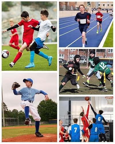 Konrunppy Youth Boys Compression Shirt Long Sleeve Kids Undershirt for Football Baseball Moisture Wicking Athletic Base Layer thumbnail 7