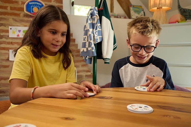 Asmodee Spot It! Sports Card Game (Eco-Blister) - Fast-Paced Matching Featuring 5 Mini-Games, Travel-Friendly Family Fun for Kids & Adults, Ages 6+, 2-8 Players, 15 Minute Playtime thumbnail 4