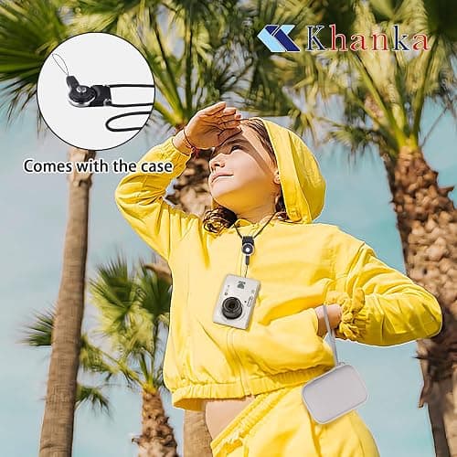 khanka Hard Travel Case Replacement for Kodak PIXPRO FZ55/FZ45/FZ43 Digital Camera,Case Only. (White) thumbnail 5