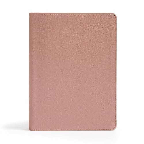 CSB She Reads Truth Bible, Rose Gold LeatherTouch, Black Letter, Full-Color Design, Wide Margins, Journaling Space, Devotionals, Reading Plans, Single-Column, Easy-to-Read Bible Serif Type - Image 1