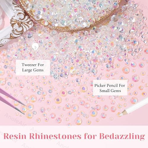 Clear bedazzling rhinestones thumbnail 4