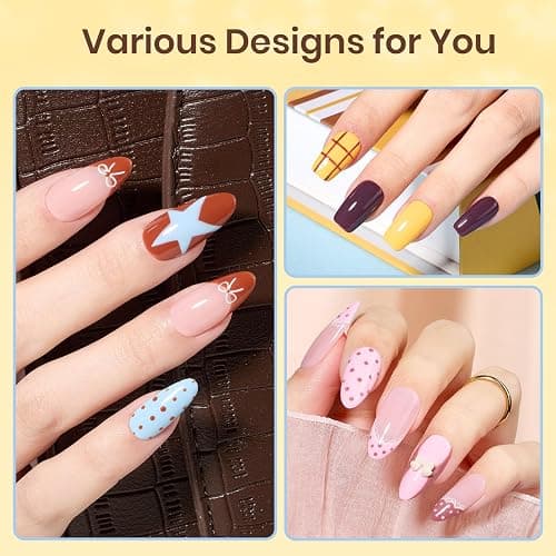 Beetles Gel Nail Polish Kit with U V Light - 55Pcs 32 Color Gel Nail Kit | LuliCore Polka Set with Nail Drill Base Top Coat Professional Manicure Set Home Salon DIY Gifts for Women thumbnail 7