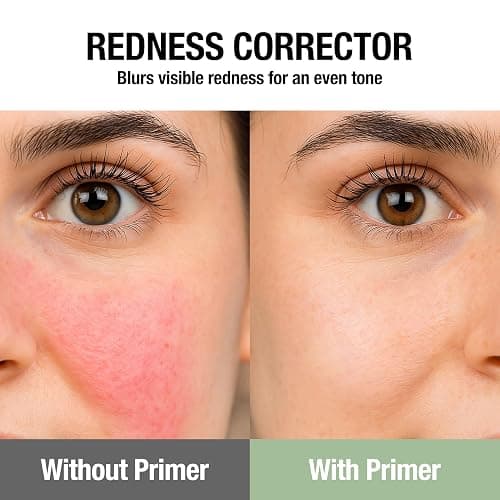 TOUCH IN SOL Redness Correcting Base Primer 1.01 fl.oz. - Pore Minimizing Green Toned Makeup Base - Tone Neutralizing before Foundation - Minimize Rosacea, Redness - No Pore Blem Primer Base thumbnail 2