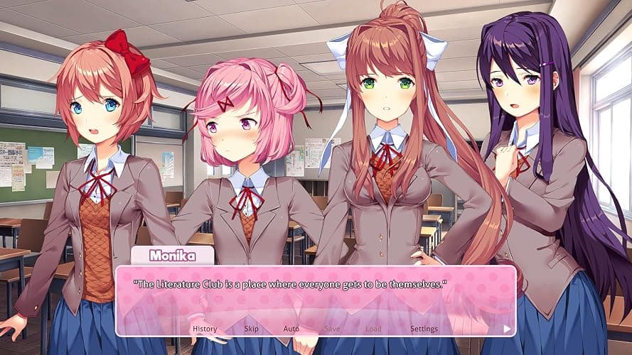 Doki Doki Literature Club Plus (PS4) thumbnail 3