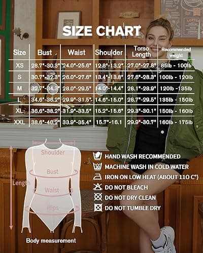 MANGOPOP Women's Crew Neck Short Sleeve Bodysuit Long Sleeve Body Suit T Shirts Basic Slim Fitted Tops thumbnail 5