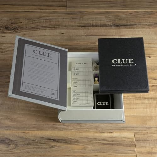 WS Game Company Clue Vintage Bookshelf Edition thumbnail 6