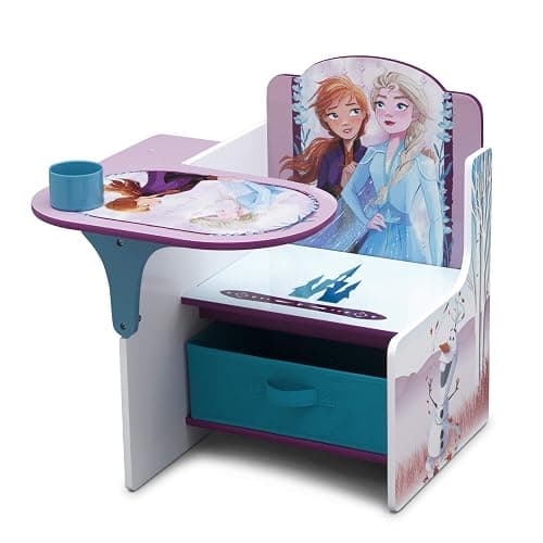 Delta Children Chair Desk with Storage Bin, Disney Frozen II thumbnail 10