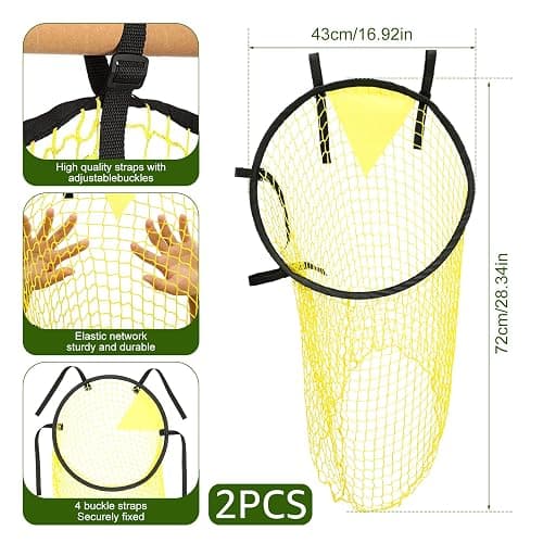 Football Target Net, Easy to Attach and Detach Soccer Goal Net for Goal Training and Accuracy Practice thumbnail 2
