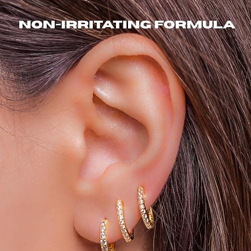 INVERNESS After Piercing Ear Care Solution 4 Oz 2-Pack – Gentle Piercing Care For Newly Pierced Ears thumbnail 4