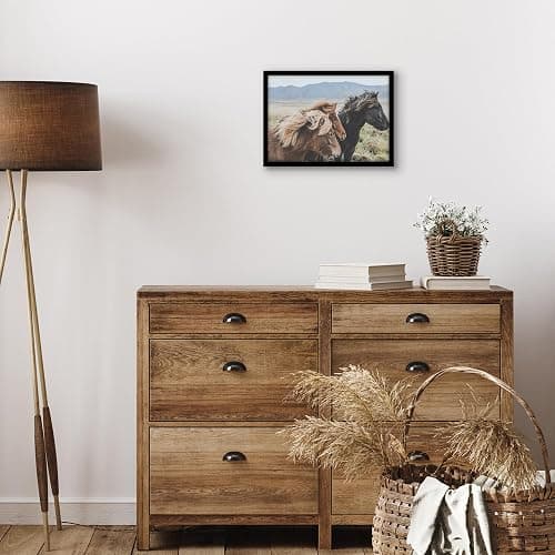 Americanflat 10x14 Picture Frame with Shatter-Resistant Glass - Streamline Collection - Thin Border Picture Frame for Wall Display - Hanging Hardware Included - Black thumbnail 7