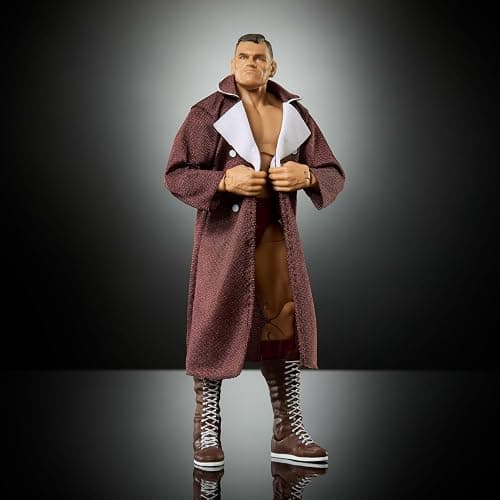 Mattel WWE Elite Action Figure & Accessories, Series #121, 6-inch Collectible Gunther with 25 Articulation Points & Swappable Hands thumbnail 5