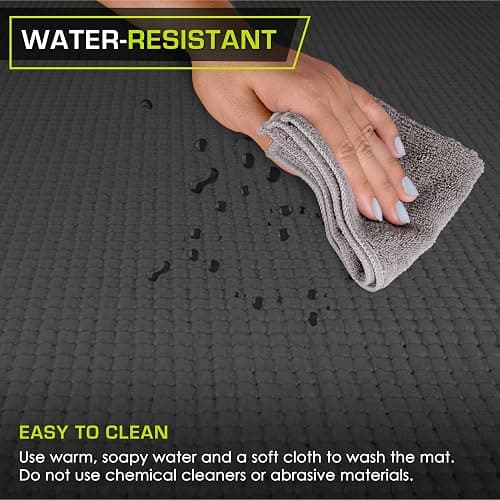 ProsourceFit Classic Yoga Mat 1/8” (3mm) Thick, Extra Long 72-Inch Lightweight Fitness Mat with Non-Slip Grip for Yoga, Pilates, Exercise thumbnail 3