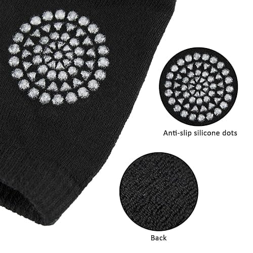 Little World Baby knee Pads for Crawling - 5 Pack Anti Slip Unisex Baby Knee Protectors - Toddler Knee Pads Gift Idea for Baby thumbnail 5
