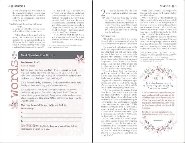 NIV, Ultimate Bible for Girls, Faithgirlz Edition, Hardcover thumbnail 7