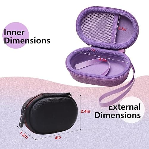 LTGEM Case Compatible with Logitech POP & Pebble Mouse 2 M350s/M350/M355/M340/i345 Mouse, Mist(Case Only) thumbnail 2