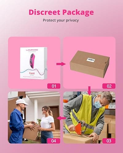 LOVENSE Ferri Vibrating Panties, Magnetic Mini Wearable Clit Vibrator with Remote Control Long Distance for Female Couple Sex Toy & Games Clitoral Stimulator Massager, Discreet, IPX7 Waterproof thumbnail 8