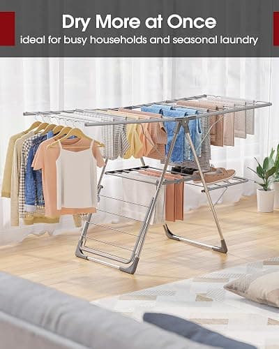 Sakugi Foldable Laundry Drying Rack thumbnail 6