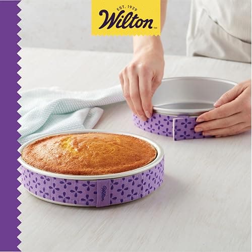 Wilton Bake-Even Baking Strips, Baking Tin Wraps, 6 Pieces thumbnail 2