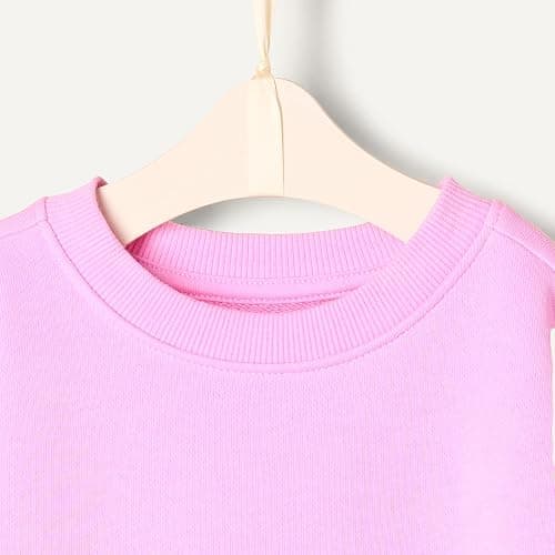 Amazon Essentials x Sofia Grainge Toddlers and Baby Girls' French Terry Pant and Top Set thumbnail 4