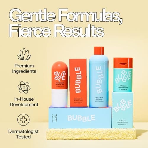 Bubble Skincare Cloud Surf Water Cream Face Moisturizer - Hydrating & Mattifying Moisturizer to Help Rebalance Oils and Minimize Pores with Celery Seed Extract - Suitable for Sensitive Skin (50ml) thumbnail 7