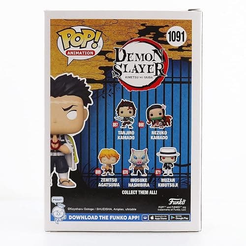 Funko Demon Slayer: Kimetsu no Yaiba POP! Animation Gyomei Himejima Exclusive Vinyl Figure #1091 thumbnail 2