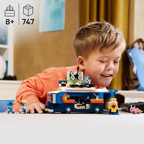 LEGO Sonic The Hedgehog Team Sonic Command Truck Building Toy - Pretend Play Vehicle W/5 Figures for Boys & Girls, Ages 8+ - Toy Building Blocks for Kids - Gift Idea for Birthdays - 77006 thumbnail 2