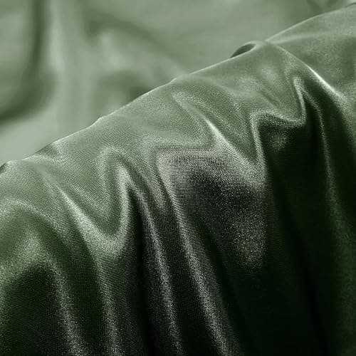 Aormenzy Satin Pillow Cases for Women Standard Size Set of 2, Woodland Green Satin Pillowcase for Hair with Envelope Closure Silky Pillow Covers Wrinkle, Fade Resistant (20x26 Inches) thumbnail 3