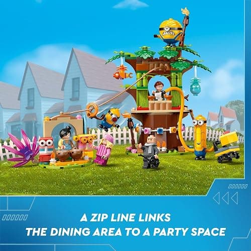 LEGO Despicable Me 4 Minions and Gru's Family Mansion, Minions Toy House and Tree Playset from Movie, Fun Despicable Me Toy, Creative Gift for Boys and Girls Aged 8 and Up, 75583 thumbnail 5
