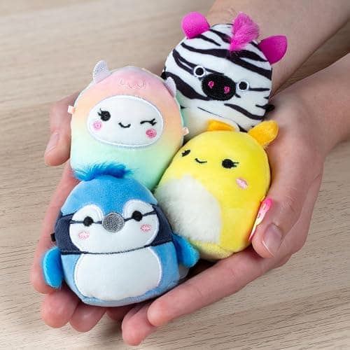 Squishmallows Micromallows Series 1 Mini Mystery Plush (3 Pack) Official Jazwares Basket Stuffer Plush - Collectible Soft & Squishy Blind Capsules - Styles May Vary - Gift for Boys, Girls & Kids thumbnail 2