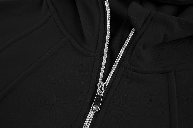Girls' Hoodies Sweatshirts Half Zipper Pullover Crop Tops for Teen Girls Long Sleeve Sweater Thumb Hole thumbnail 6