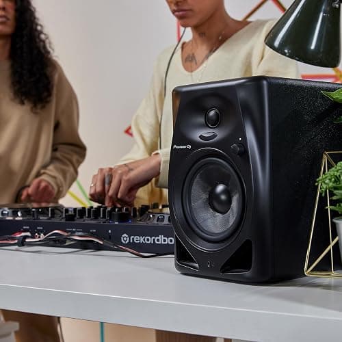 Pioneer DJ DM-50D Active 5-inch Desktop Monitor Speaker, Black thumbnail 15