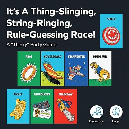 Allplay - Things in Rings Board Game - Small Box Big Game - 2 to 6 Players - 20 Minute Play Time thumbnail 2