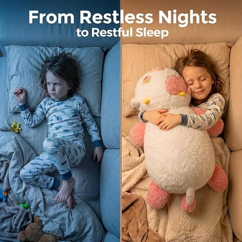 Weighted Stuffed Animals 4.0 Lbs – Weighted Strawberry Cow Plush, Weighted Plush Animals for Kids, Cow Weighted Pillow, Birthday Gifts for Women, Girls and Males (23 inch) thumbnail 5