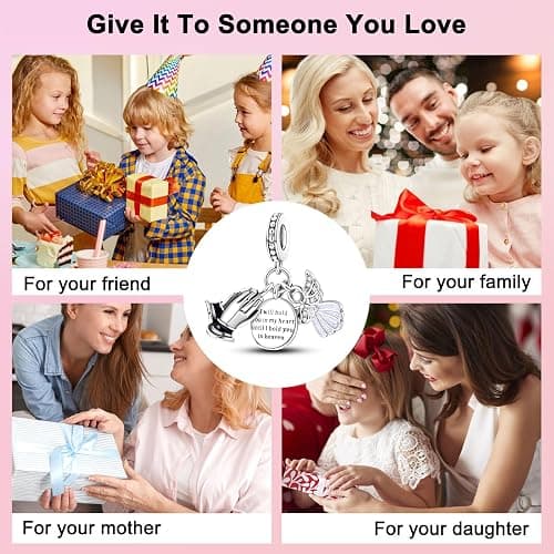GOINEVA Sun Star Moon Elephant Sunflower Charm for Bracelet Necklace 925 Sterling Silver Charms Happy Birthday Charms for Women Jewelry Gift thumbnail 7