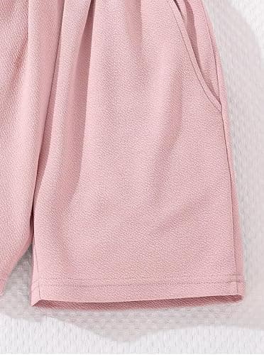 Ecolala Girl's Summer 3 Piece Outfits Graphic Short Sleeve Crop Top Cami and Shorts Clothes Set thumbnail 6