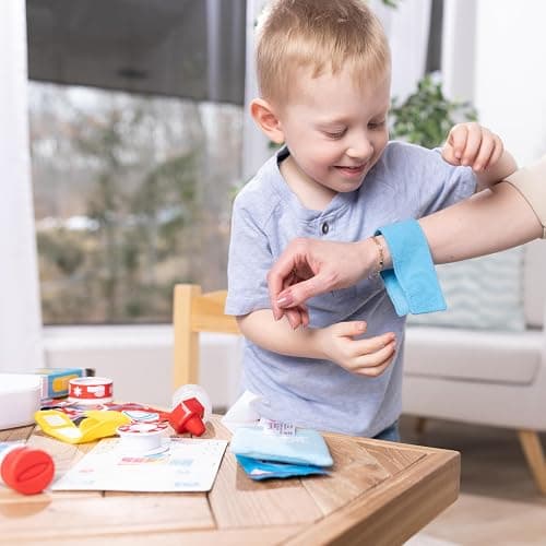 Melissa & Doug Get Well First Aid Kit Play Set – 25 Toy Pieces thumbnail 7