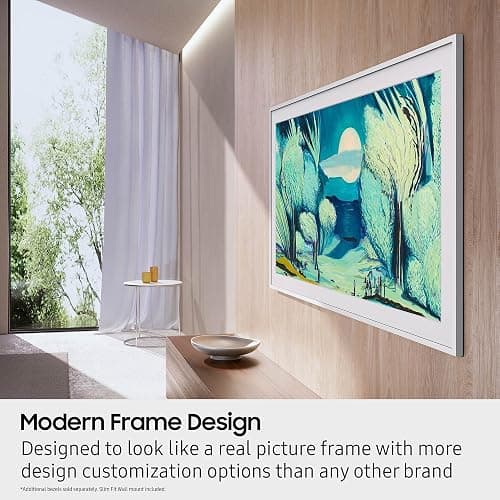 Samsung 65-Inch Class The Frame LS03F 4K QLED Smart TV (2025 Model) Slim Fit Wall Mount, Modern Frame Design, NQ4 AI Gen2 Processor, Art Mode, Artful Picture Quality, Samsung Vision AI, Alexa Built-in thumbnail 8