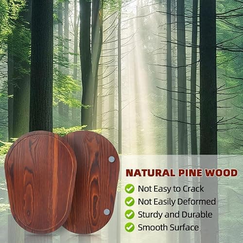 Mixer Slider Compatible with 5.5-8 QT Kitchen Aid Stand Mixers, Kitchen Countertop Storage Mover Sliding Caddy Mixer Slider Mat for Kitchen Aid Stand Mixer Accessories Attachment (Pine Wood - Brown) thumbnail 5