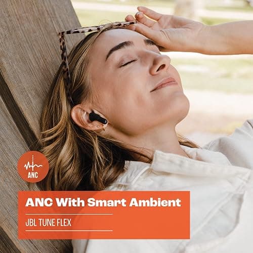 JBL Tune Flex - True Wireless Noise Cancelling Earbuds (Black), Small thumbnail 4